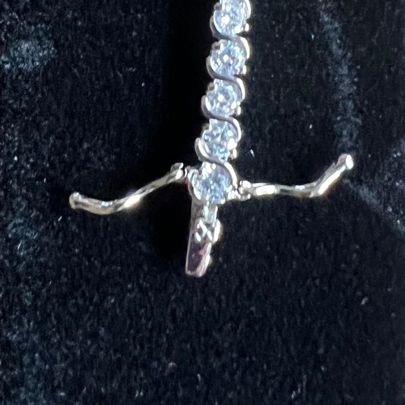 CZ by Kenneth Lane 3mm Round Cubic Zirconia Bracelet 12 cttw Tennis Bracelet - Picture 7 of 13